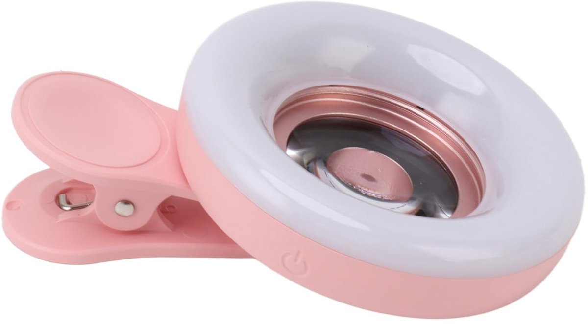 Dailygoods - Telefoonring-vullichtlens met 15x Macrolens