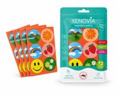 Xenovia Muggenstickers - 24 Stuks - Tot 72 Uur Per Sticker - Plant-Based Citronella Stickers - Voor Kinderen & Volwassenen - Anti-Muggen - Mosquito Repellent