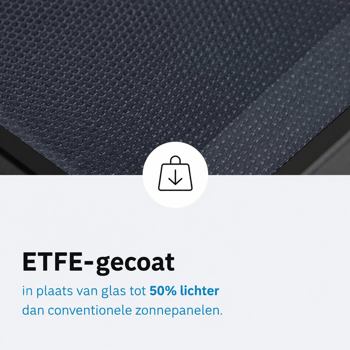 Ective zonnepaneel BSP black lightweight - Monokristallijn - lichtgewicht zonnepaneel voor camper/caravan - BSP Black Lightweight 80