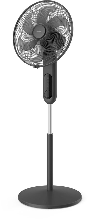 Philips 1000-serie staande ventilator stil 3330 m³/h, instelbare hoogte, aromatherapie, 30m bereik, timer