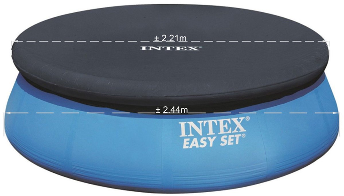 Intex Zwembad Afdekzeil - Ø 244 cm Easy Set — afbeelding 8