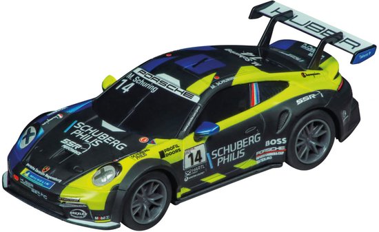 Carrera Go!!! Speelgoedvoertuig - GO!!! - Porsche 911 GT3 Cup (992) Huber Racing No.14 auto van Merkloos — afbeelding 4