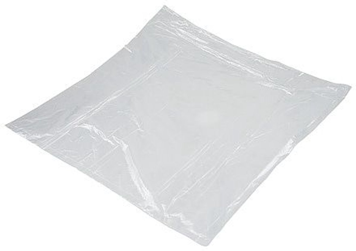 HDPE Zak T15 transparant 50x55 cm 1000 stuks