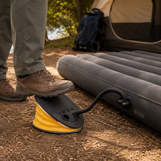 Camp Active Voetpomp - 26,5 x 18 x 20 CM - 5 L - Compacte Luchtpomp van Camp Active — afbeelding 2