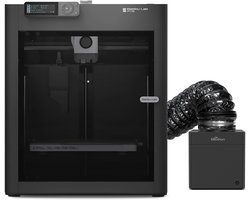 Mintion 3D-printer filtersysteem V1 - luchtreiniger voor gesloten 3D-printer - Compatibel met Bambu Lab P1S, X1C, H2S/H2D, P2S en andere 3D-printers - 60 m³/h luchtreiniger met filter van actieve kool met hoge dichtheid
