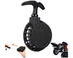 Trekstarter – Trekstarter – Eenvoudige 49cc-trekstarter – Terugslagstarter – Starter – Ontsteking – Minimotoren, Pocketbikes, Mini-crossmotoren – Trekstartervervanging – Trekstarteronderdelen