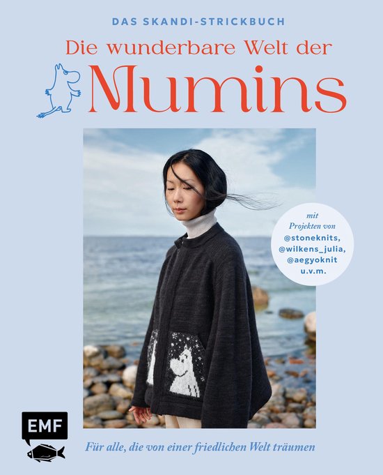 Die wunderbare Welt der Mumins: Das Skandi-Strickbuch - cover