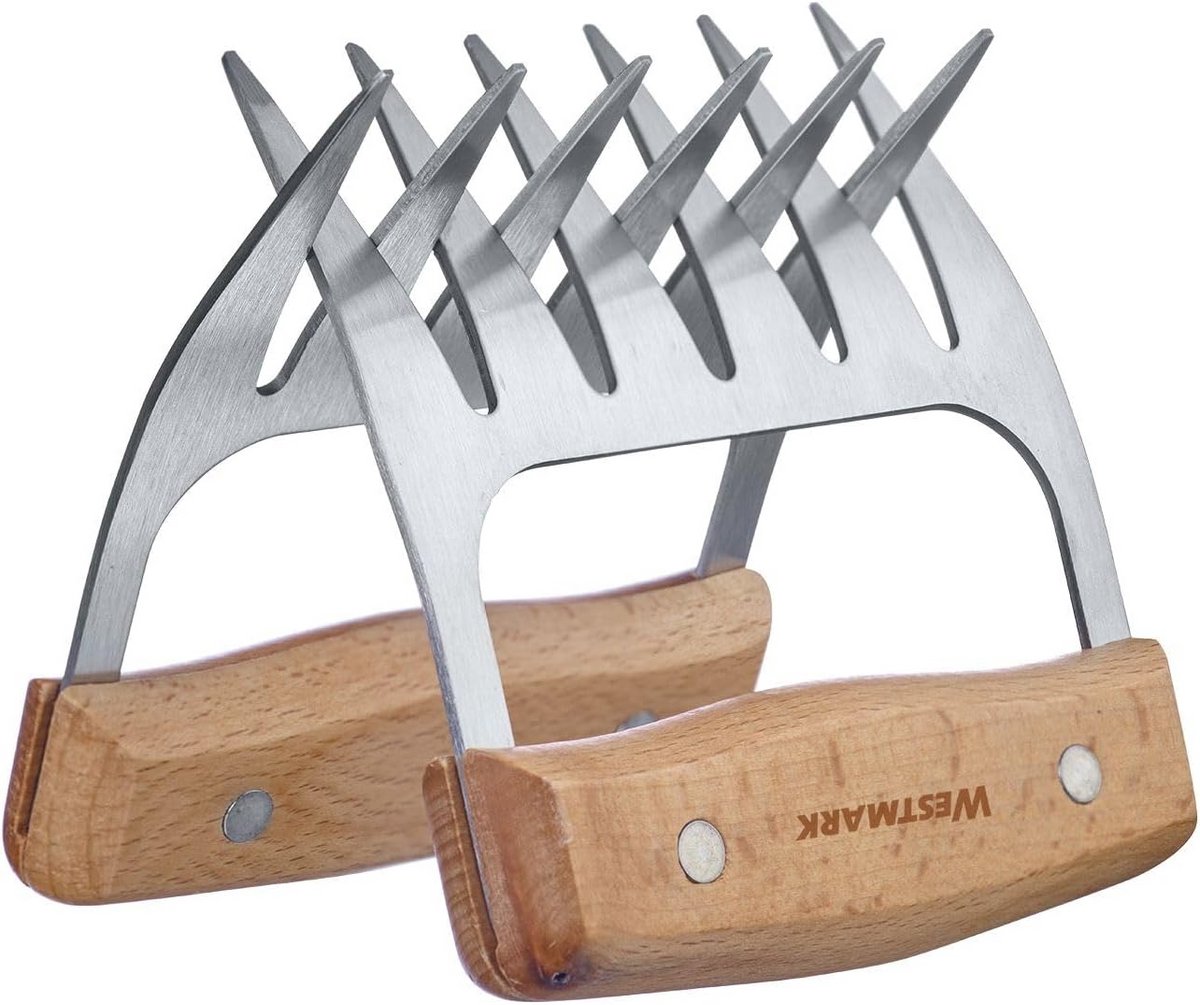 Barbecue accesoires - Vleesklauwen pulled pork - Meat shredder claws - Vleesvorken