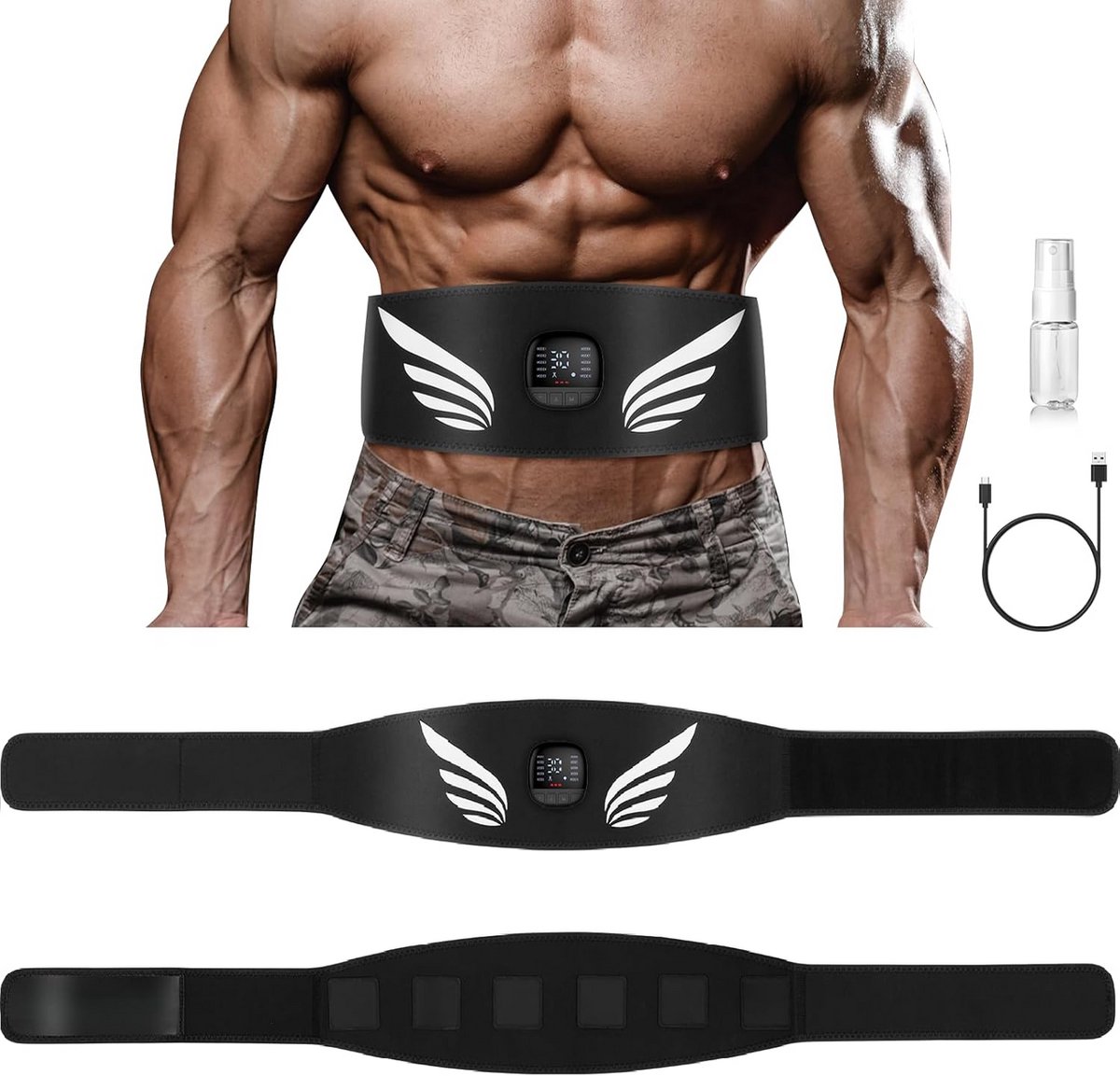 Buikspiertrainers Elektrisch - Hometrainer Afvallen - Fitness - lichaam