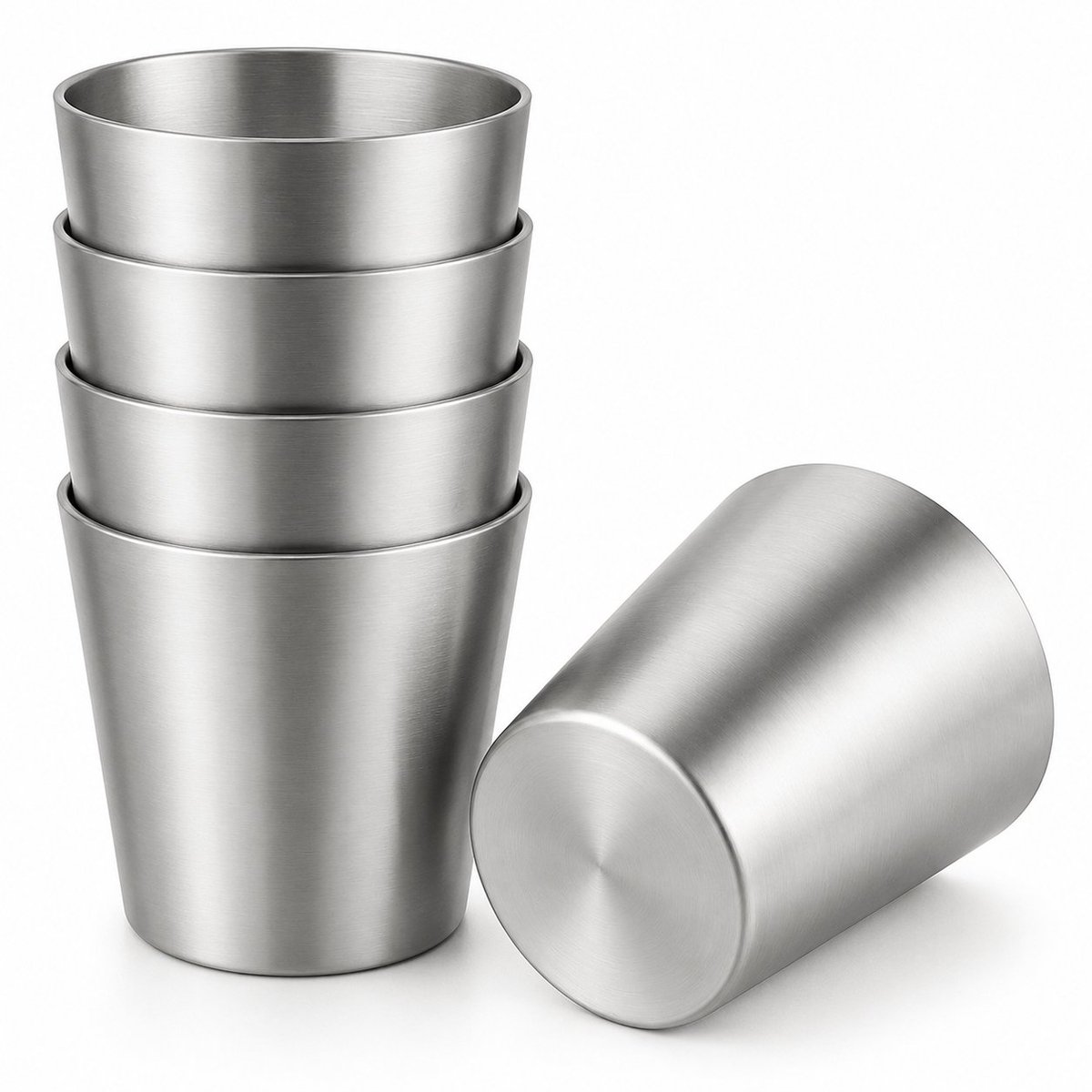 My Green Deal - RVS Bekers Set – 5 stuks