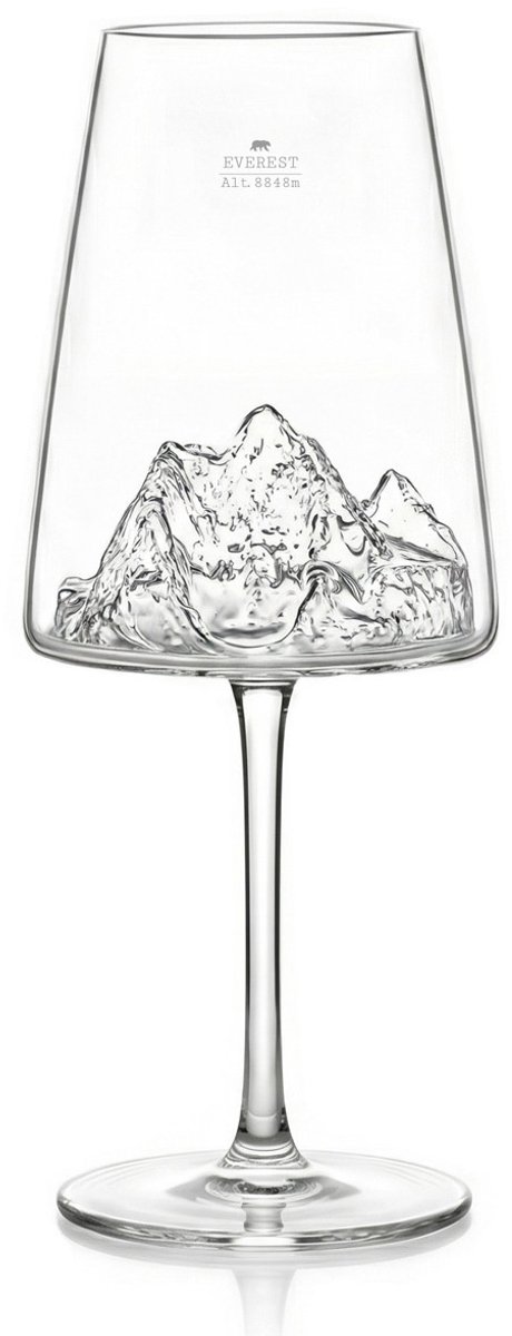 Alaskanmaker - Wijnglas - Topographic - Everest