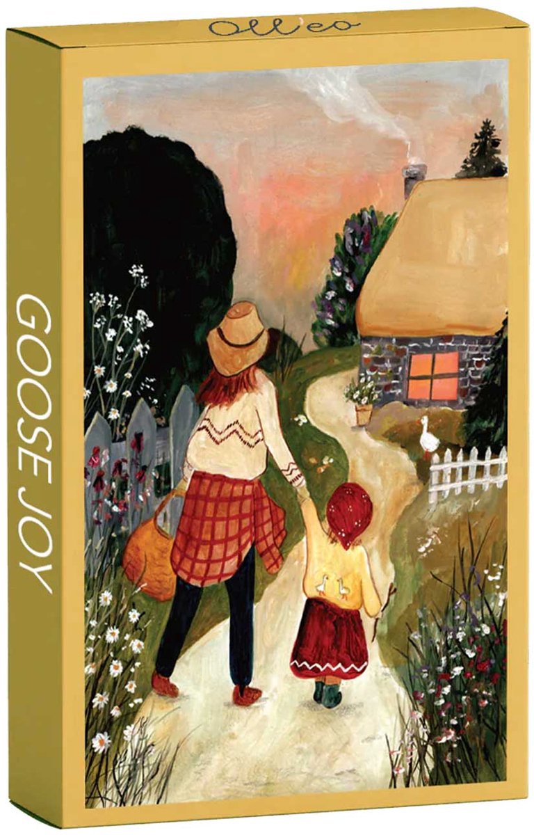 Mini Puzzel 99 stukjes Goose Joy - Oll'eo - Mini Puzzel Volwassenen - Micro Puzzel - Puzzel To Go Vakantie - Puzzel Op Reis - Puzzel Cadeau