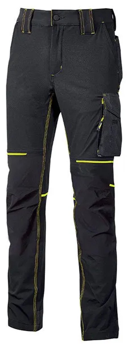 U-power World Werkbroek Grijs L Man