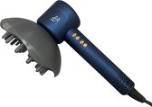PB CURLS Hair Dryer blauw – Professionele Föhn voor Krullen – XXL Diffuser – Ionische Haardroger – Anti Pluis – 2000W – 3 Snelheden & 4 Warmtestanden – Salonkwaliteit