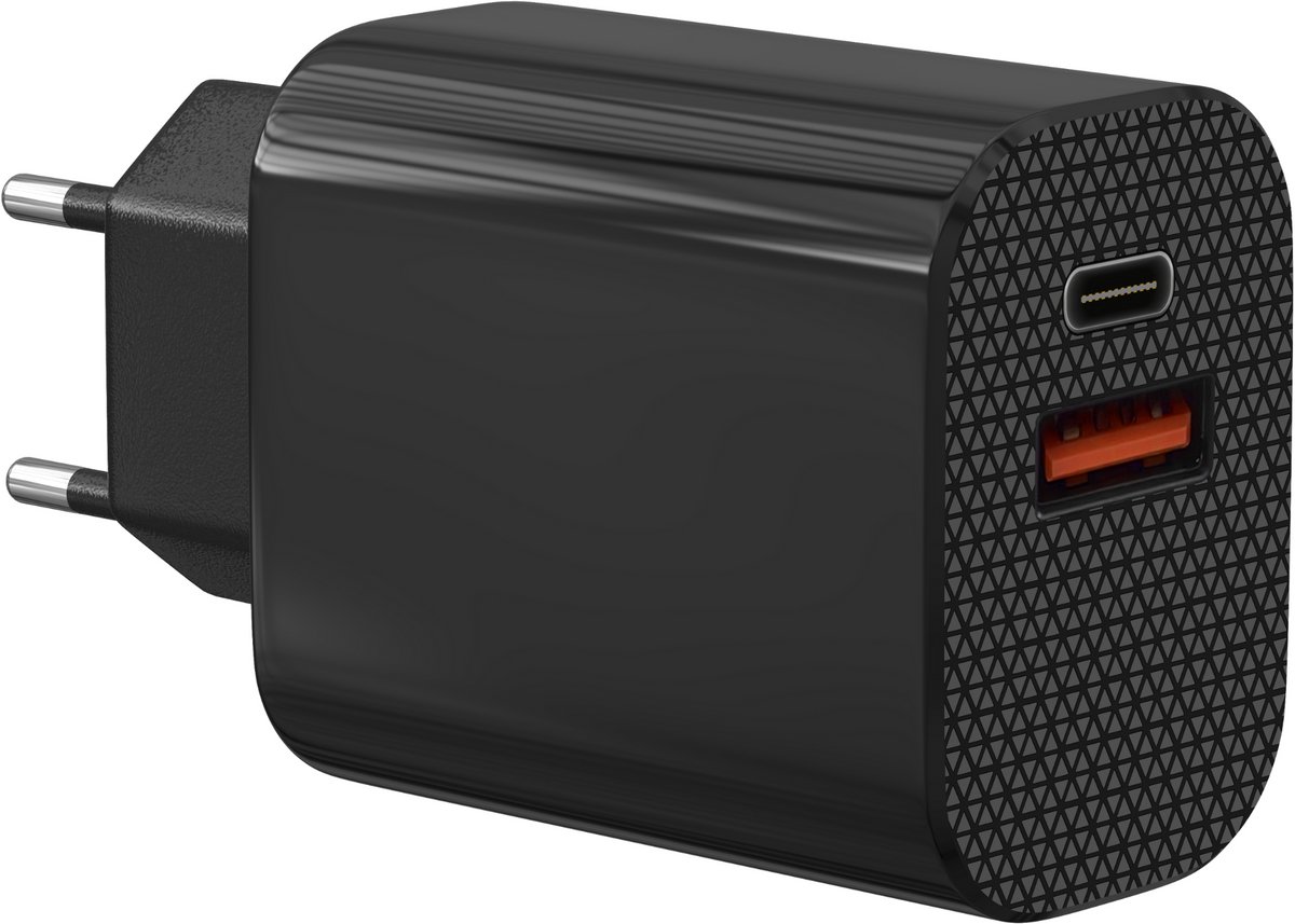 Oplader Geschikt voor Karcher-raamreinigers WV8 Signature Line/WV5 Ultra Care/WV 3 Comfort Care/WV 3 Comfort Precision+ Black/WV 2 Universal Care/WV 2 Universal Precision - 12W-voedingsadapter met 1 USB-poort en 1 USB-C-poort Phonillico®