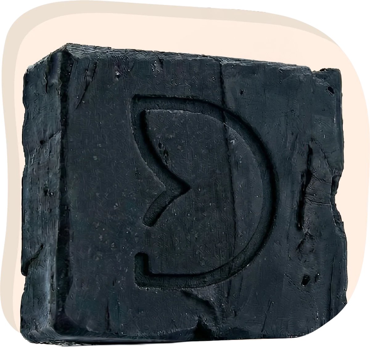 Destined® Olijfzeep - Charcoal + Vulkanisch Klei - Detox reiniging tegen mee-eters en acne - 100% Natuurlijk - 130g