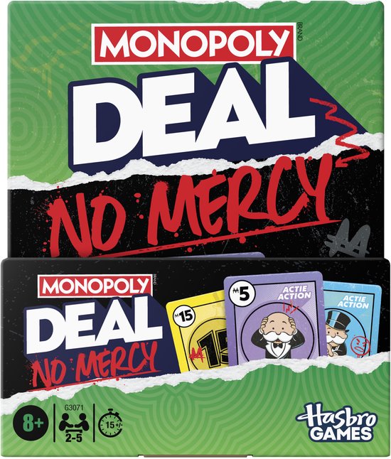 Monopoly Deal No Mercy - Belgische Editie