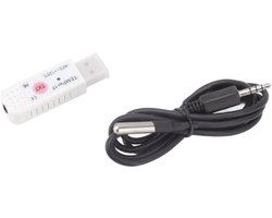 Dailygoody - USB-thermometer - Temperatuursensor - Waterbestendig - Compact formaat - Datalogger - Geschikt voor computerruimte en magazijnbewaking