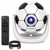 Lumistar Mini Beamer WK Editie - Voetbal Beamer - Alles-in-één Smart TV Projector - 2026 model - Android TV Besturingssysteem - WiFi & Bluetooth - 4k support - Beamer - Home Cinema