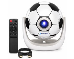 Lumistar Mini Beamer WK Editie - Voetbal Beamer - Alles-in-één Smart TV Projector - 2026 model - Android TV Besturingssysteem - WiFi & Bluetooth - 4k support - Beamer - Home Cinema