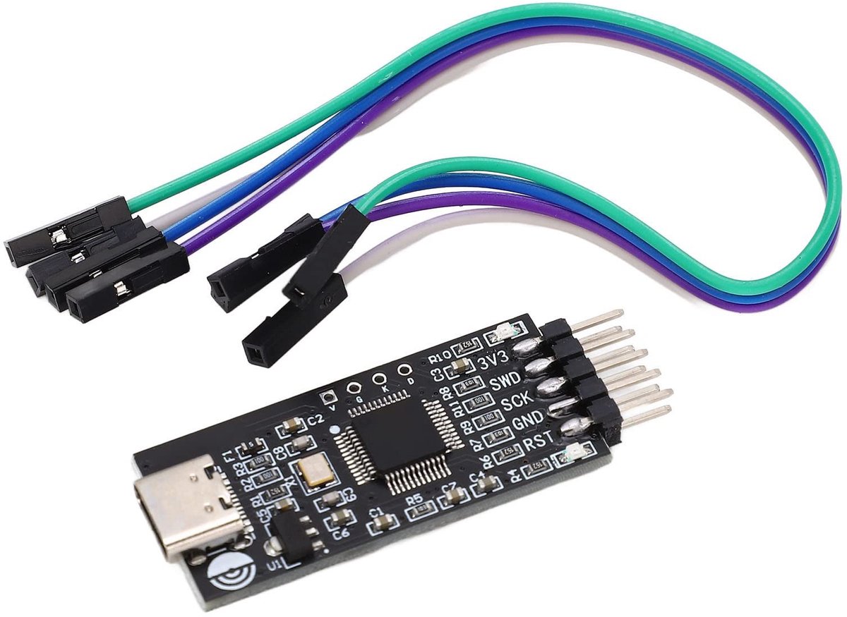 Dailygoody - STM32 Ontwikkeling - Debugger - Hoge Precisie - Compact Formaat - Emulator - Ideaal voor Ontwikkelaars - Offline Downloader