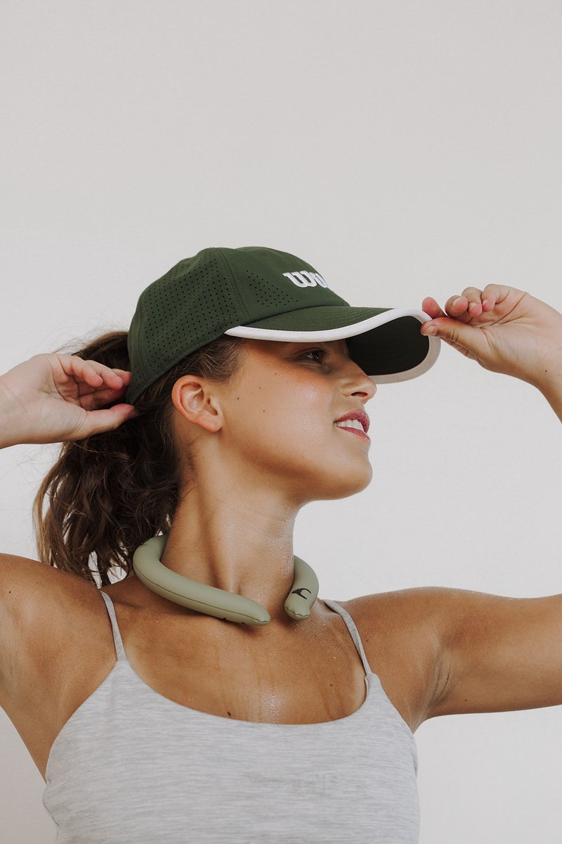 SUMORING Nekkoeler – Herbruikbaar en zonder Batterij – Instant Verkoeling Tot 90 Min – Voor Sport, Warmte & Opvliegers - Alpine Green regular