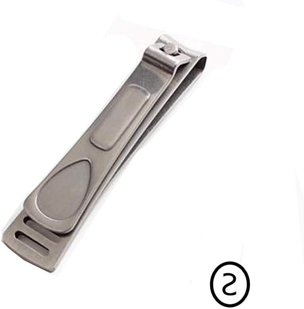 Nagelknipper - Nagelriemtang RVS - Nail Care - Dubbele Veer - Professioneel - Zilver
