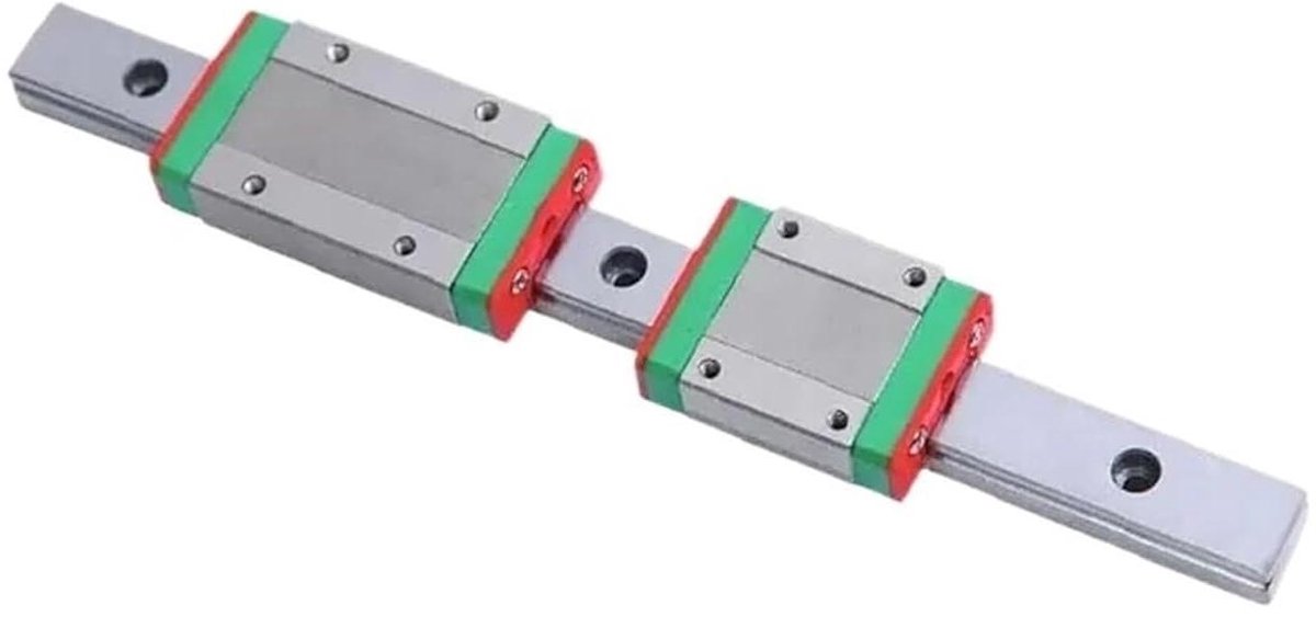 Lineaire Geleidingsrail - Lineaire Beweging - Precisie Beweging - Lage Wrijving - MGN12C 100-500 mm - Zilver