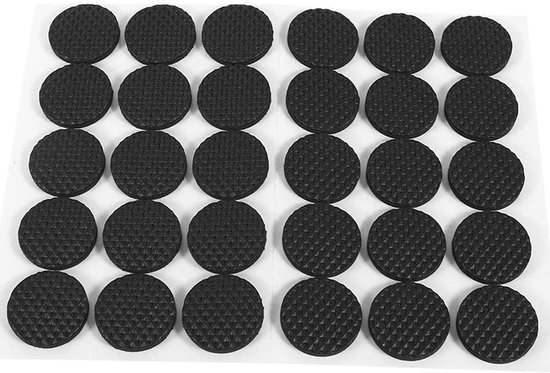 Ronde zware zelfklevende meubelpads voor stoelpoten - 135 stuks - Bescherming, Geluidsreductie, Meubelondersteuning — afbeelding 2