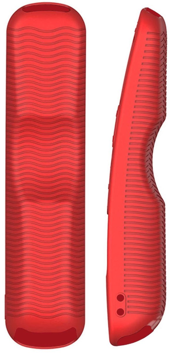 Dailygoody - Afstandsbediening Case - Beschermhoes voor afstandsbediening - Siliconen - Rood - Vervangende hoes - Geschikt voor MR21GA MR21N MR21GC -