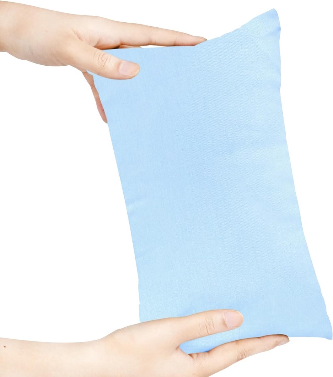 Mini Kussen 11" x 7" Wasbaar Klein Kussen in Effen Kleur voor Honden en Reizen, Ideaal voor Naps