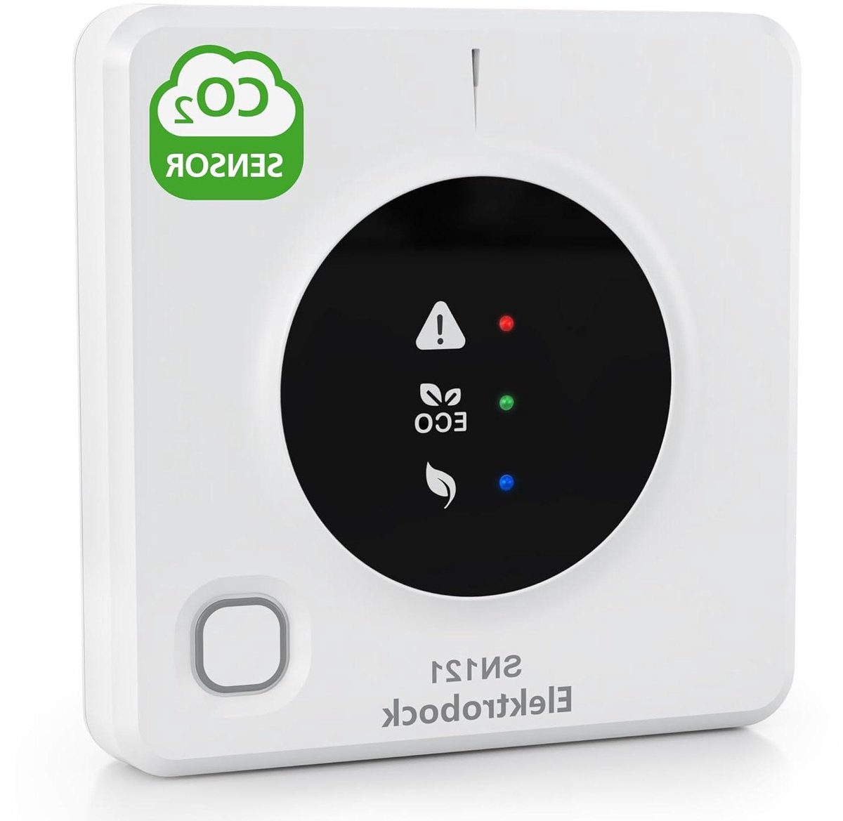 CO2-meter - Luchtkwaliteitsmeter CO2 - Ventilatie regelen - 0-10 V uitgang - 86 Gram - Wit