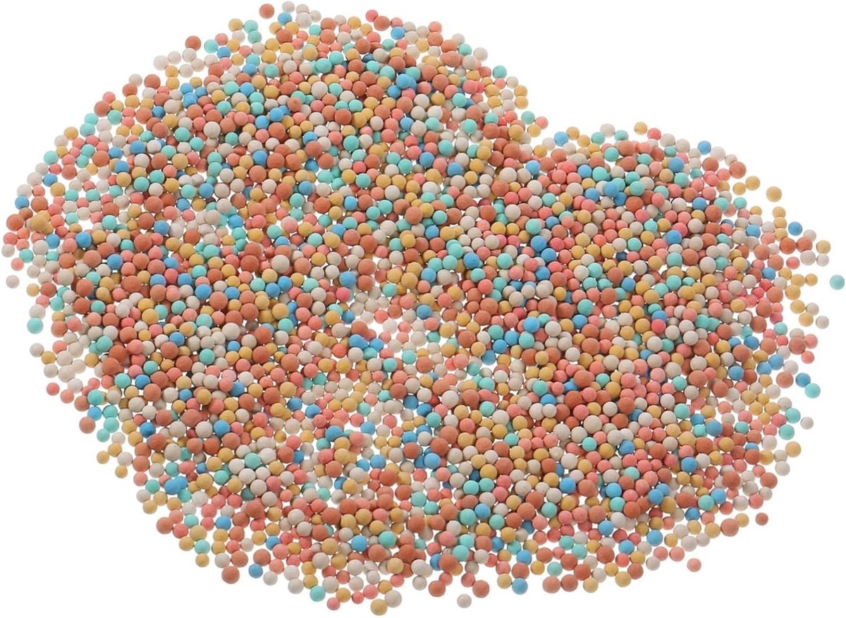 Keramische Korrels - Hydrokorrels Kleikorrels - Planten Verzorgen - Multifunctioneel Gebruik - 1000 g - Kleurrijk