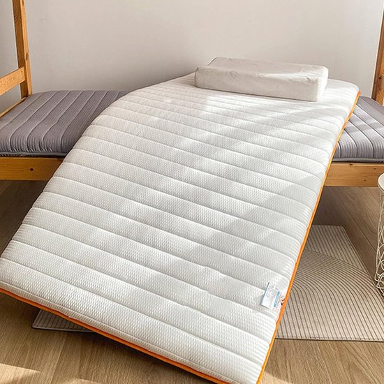 Vloermatras - Japanse futon matras - Comfortabel slapen - Zacht opvouwbaar - 120x200cm - A — afbeelding 3