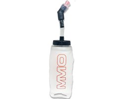 Flexi Fles - Drinkfles met Rietje - Outdoor Sporten - Zonder Klotsen - 350 ml - Transparant