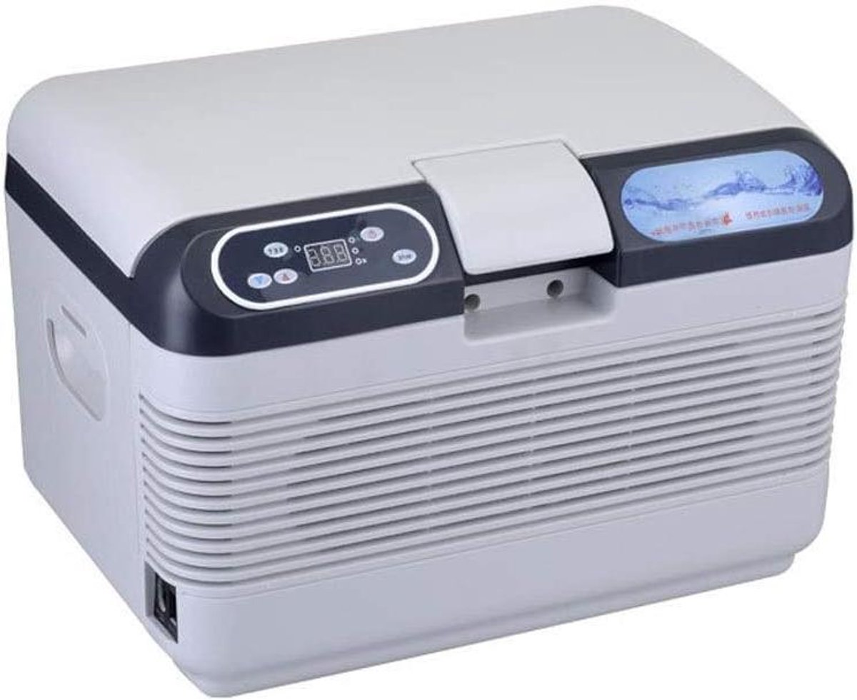 Mini Koelkast - Draagbare Koelbox - Dranken Koelen - Dual Voltage - 12 Liter - Wit