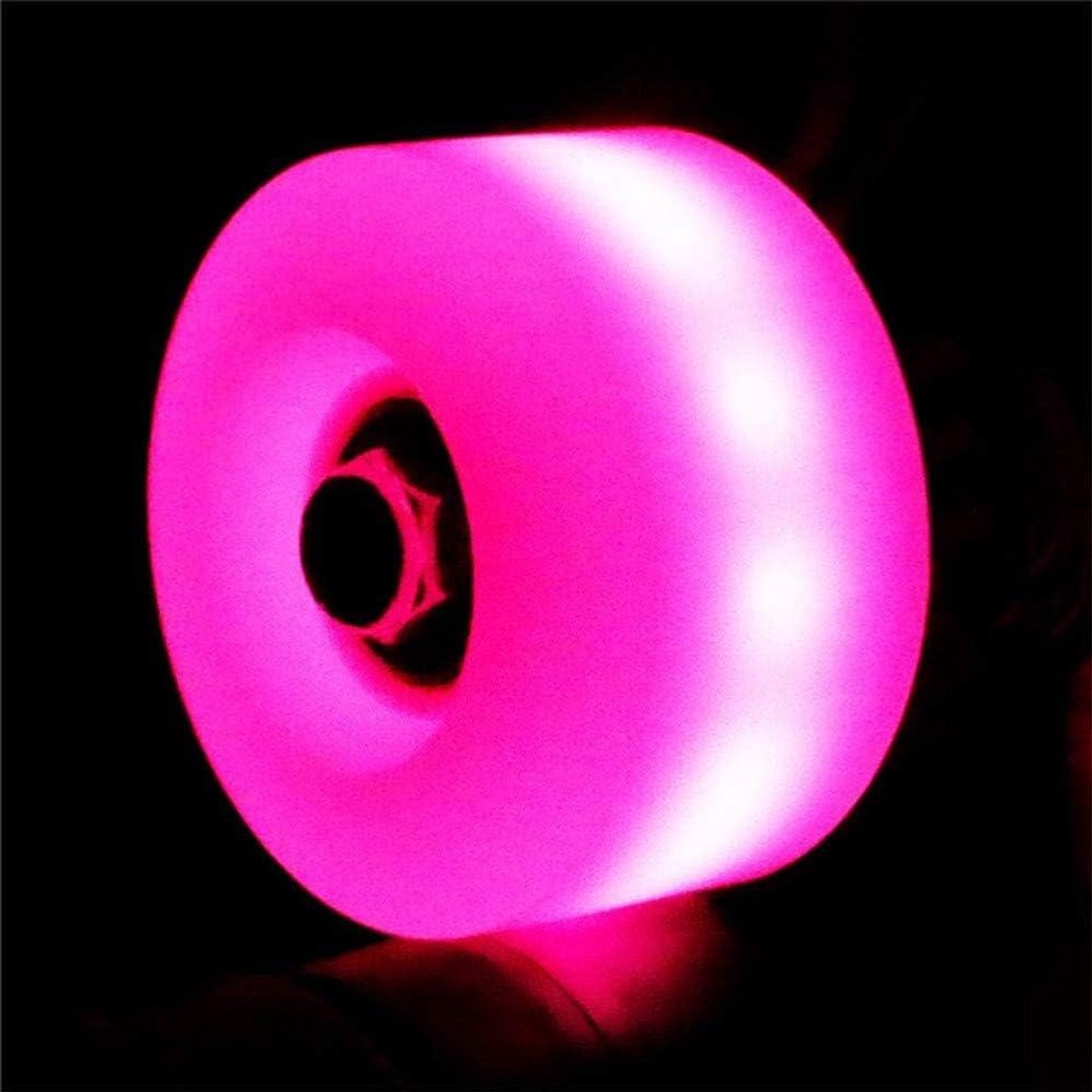 Rolschaats Wielen Dubbele Rij Wielen Buiten Schaatsen Lichtgevende Verlichting 32 mm x 58 mm