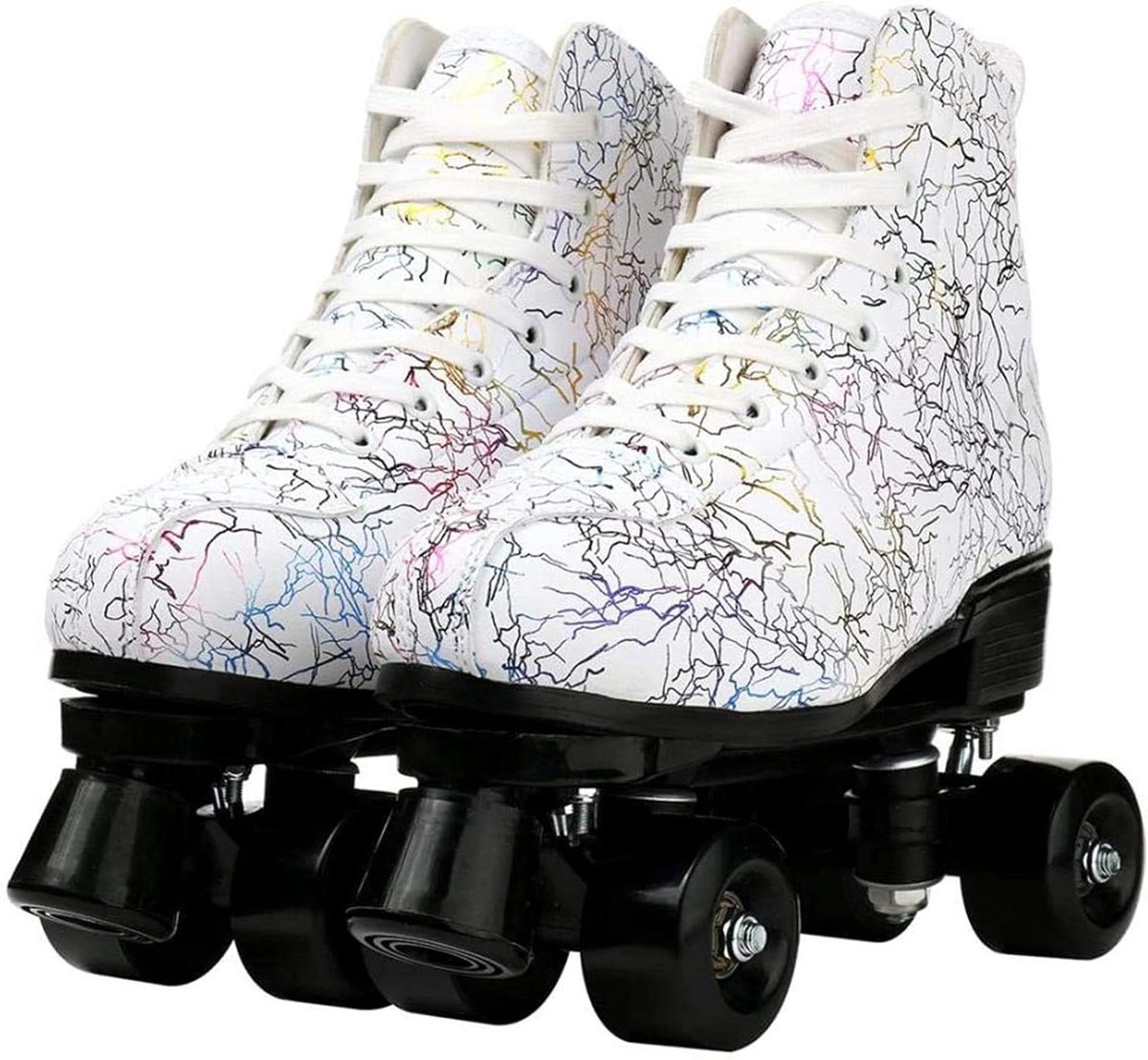 Rolschaatsen Kinderen Beginnersschaatsen Buiten Spelen Dubbele Rijschoen – A