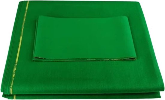 Pooltafel vilt - Biljart doek - Thuis spelen - Professioneel niveau - 9 voet - Rood — afbeelding 4