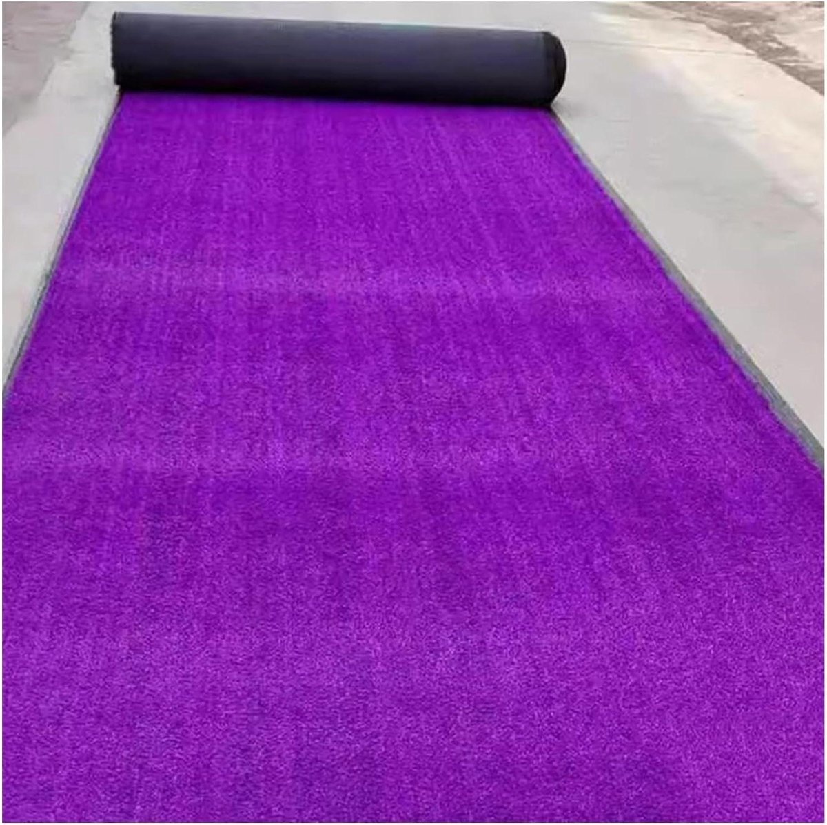 Kunstgras Tapijt - Nep Gazon - Buiten Decoratie - 3cm Dik - 150x200cm - Paars