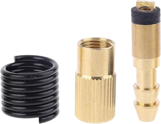 Autoband Opblaas Adapter - Luchtpomp Mondstuk - Banden Oppompen - Zinklegering Materiaal - 5 x 9 x 8 cm - Meerkleurig — afbeelding 5