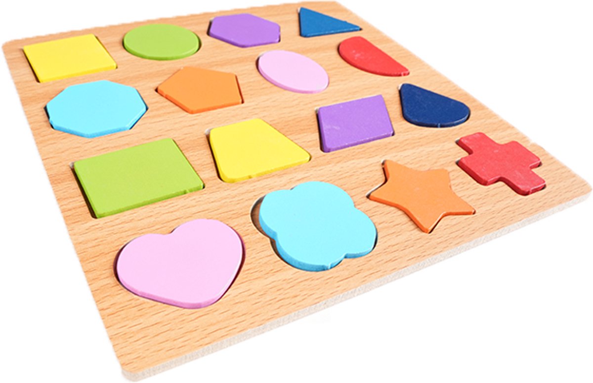 Houten Kinder Puzzel Bundel – Letters & Cijfers & Vormen – Educatieve Legpuzzels voor Kinderen – Montessori alfabet, cijfer en vormen puzzel – Peuter Speelgoed — afbeelding 4