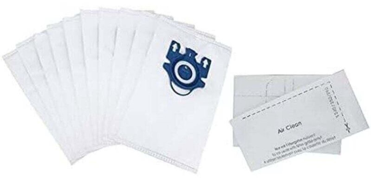 Accessoires Geschikt voor huishoudelijke apparaten - Complete set accessoires Geschikt voor C1-, C2- en C3-stofzuigers, Geschikt voor de modellen S400I-S456I en S600-S658, inclusief 3D-stofzakken Geschikt voor hoge efficiëntie [vervangbaar].