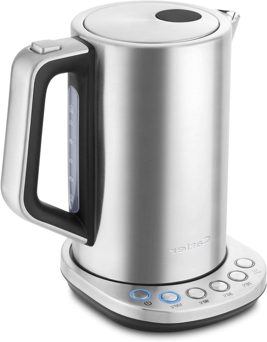 Elektrische waterkoker - Koker Water - Thee Zetten - Temperatuurregeling - 17 Liter - Grijs