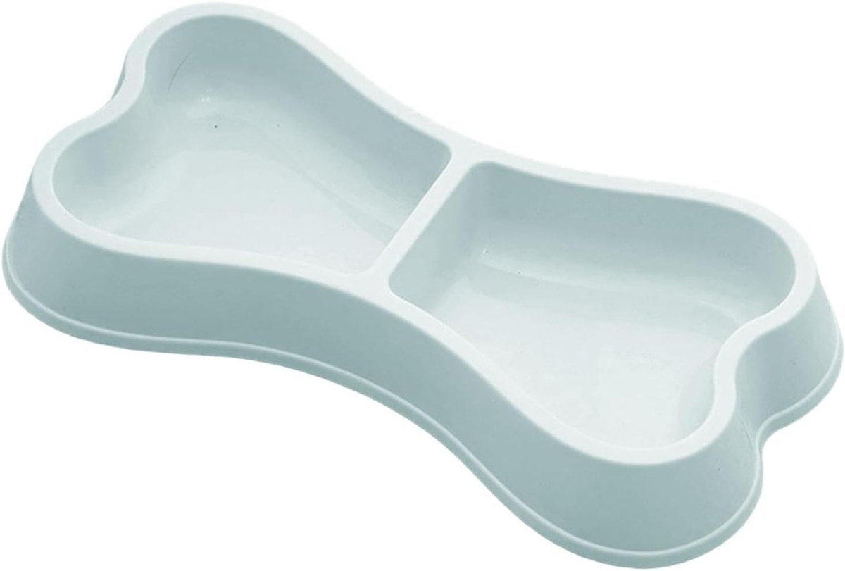 Honden Voer- en Waterbak Set - Voerbak Honden - Morsvrij Voeren - Antislip Verbrede Voet
