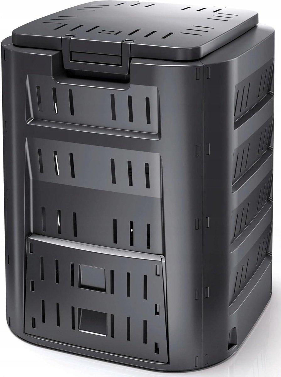 Compogreen compostbak zwart 320l - Prosperplast Poolse kwaliteit
