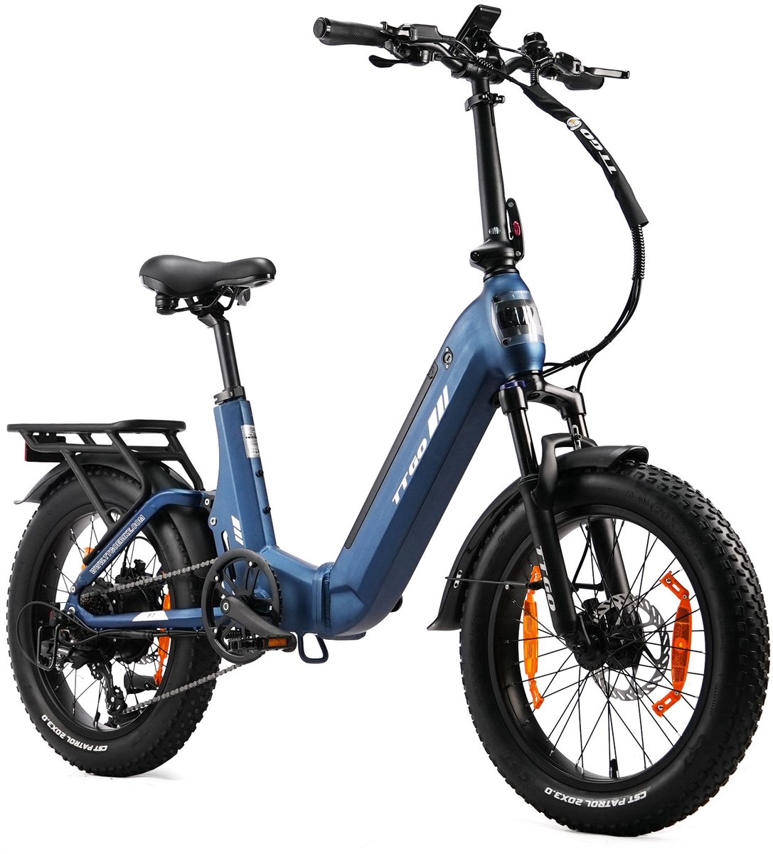 TTGO F7 Elektrische Fiets - 20 Inch Banden - 48V15Ah Accu - Max Snelheid 25km/u thumbnail 2