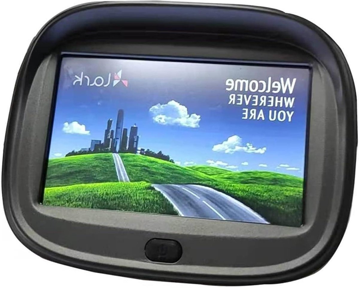 Navigatiesysteem Motor - GPS Tracker - Route Planning - Zonlicht Bestendig - 43 Inch - Zwart