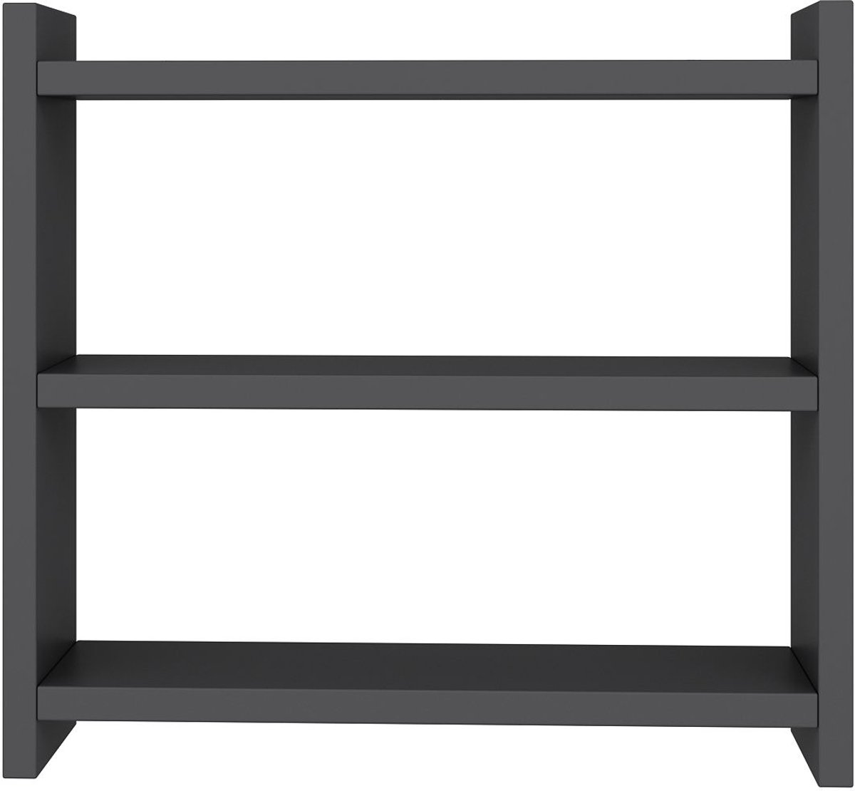 Asir - Keukenplank - Antraciet - 44 x 40 x 10 cm