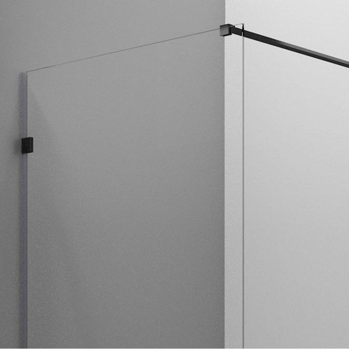 Aqua Vista Montageset Galatina Entrada zijwand Black Chrome